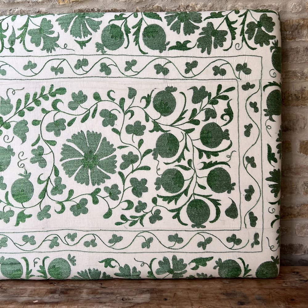 
                      
                        Green Suzani Double Headboard
                      
                    
