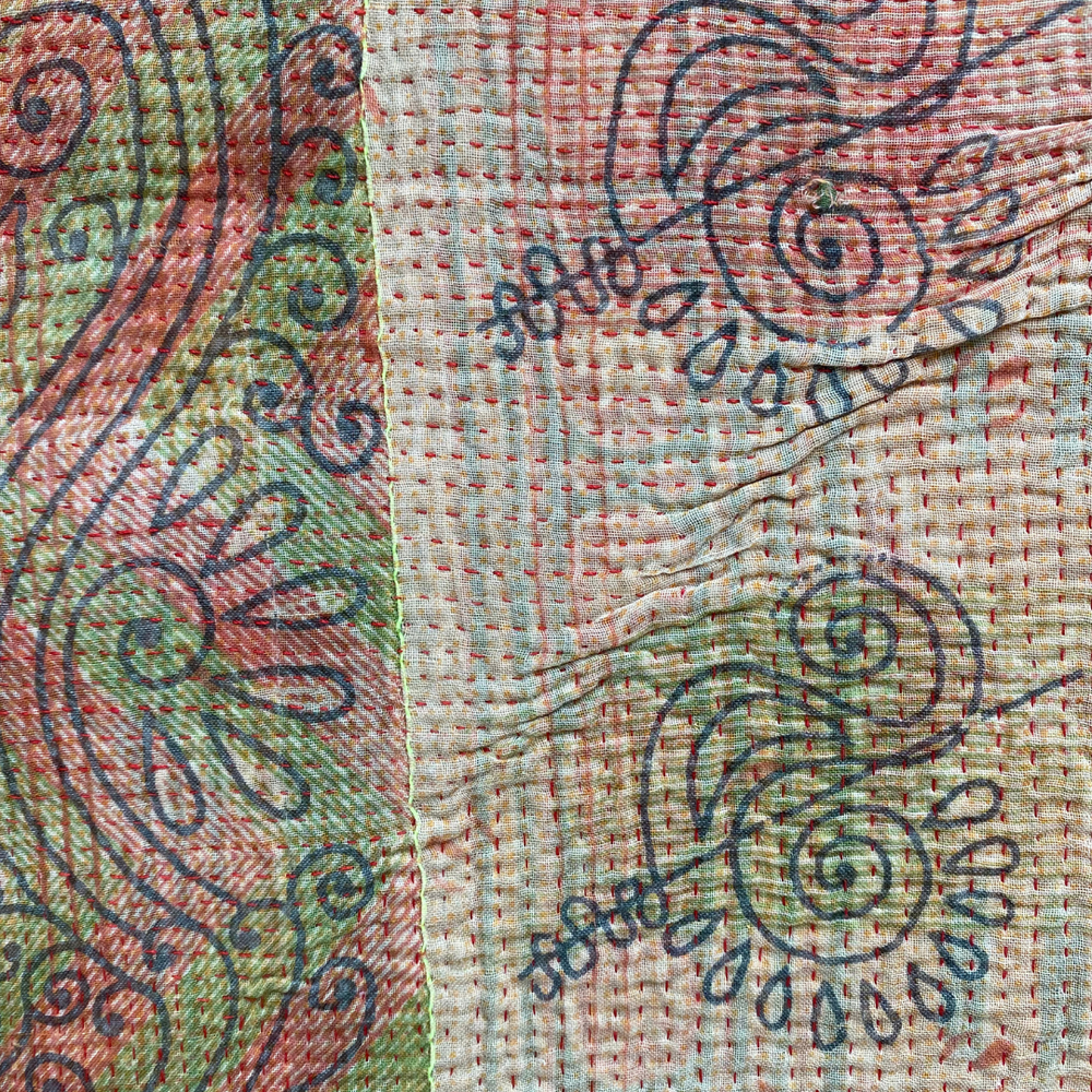 
                      
                        Midweight Kantha Quilt No. 035
                      
                    