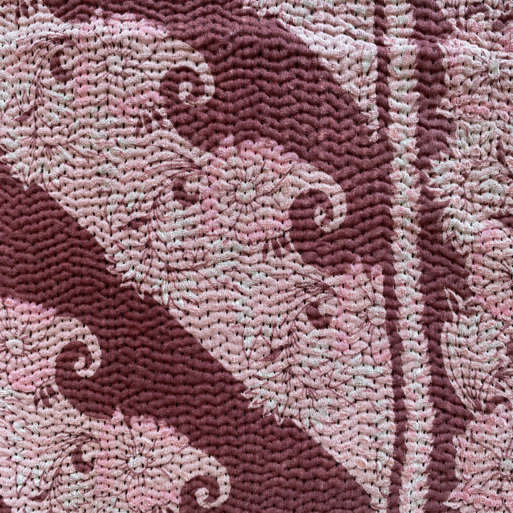 
                      
                        Midweight Kantha Quilt No. 034
                      
                    