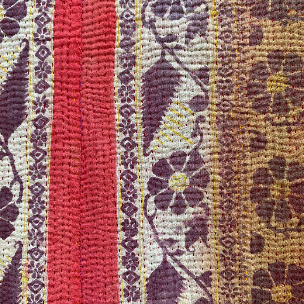 
                      
                        Midweight Kantha Quilt No. 023
                      
                    