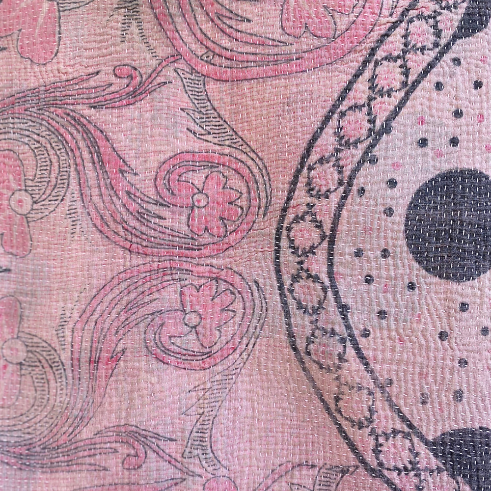 
                      
                        Midweight Kantha Quilt No. 026
                      
                    