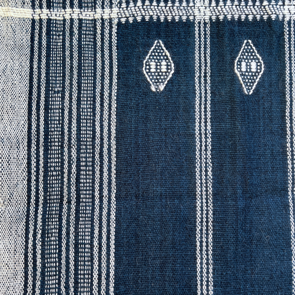 
                      
                        Blue Woven Tassel Throw
                      
                    
