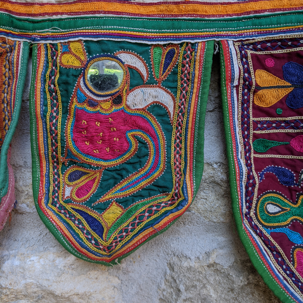 
                      
                        Vintage Banjara Toran from Gujarati 13
                      
                    