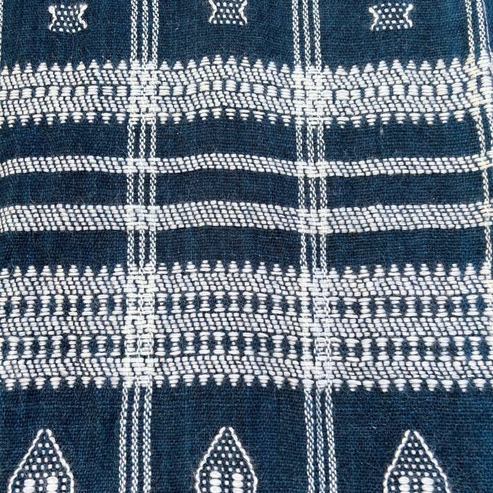 
                      
                        Blue Woven Tassel Throw
                      
                    