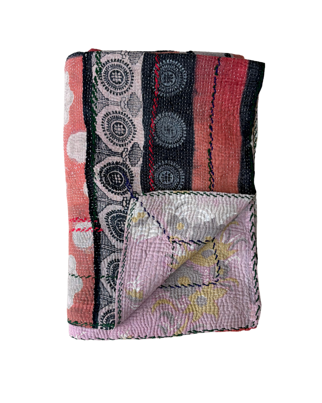 Midweight Kantha Quilt No. 054