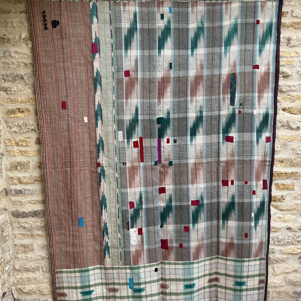 
                      
                        Heavyweight Kantha Quilt No. 008
                      
                    