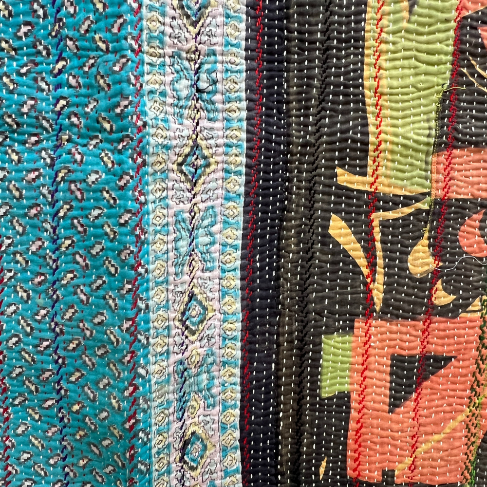 
                      
                        Heavyweight Kantha Quilt No. 008
                      
                    