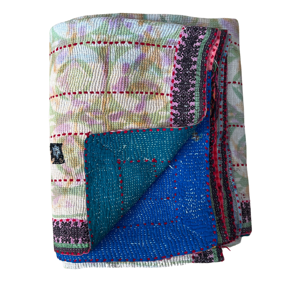 
                      
                        Heavyweight Kantha Quilt No. 009
                      
                    