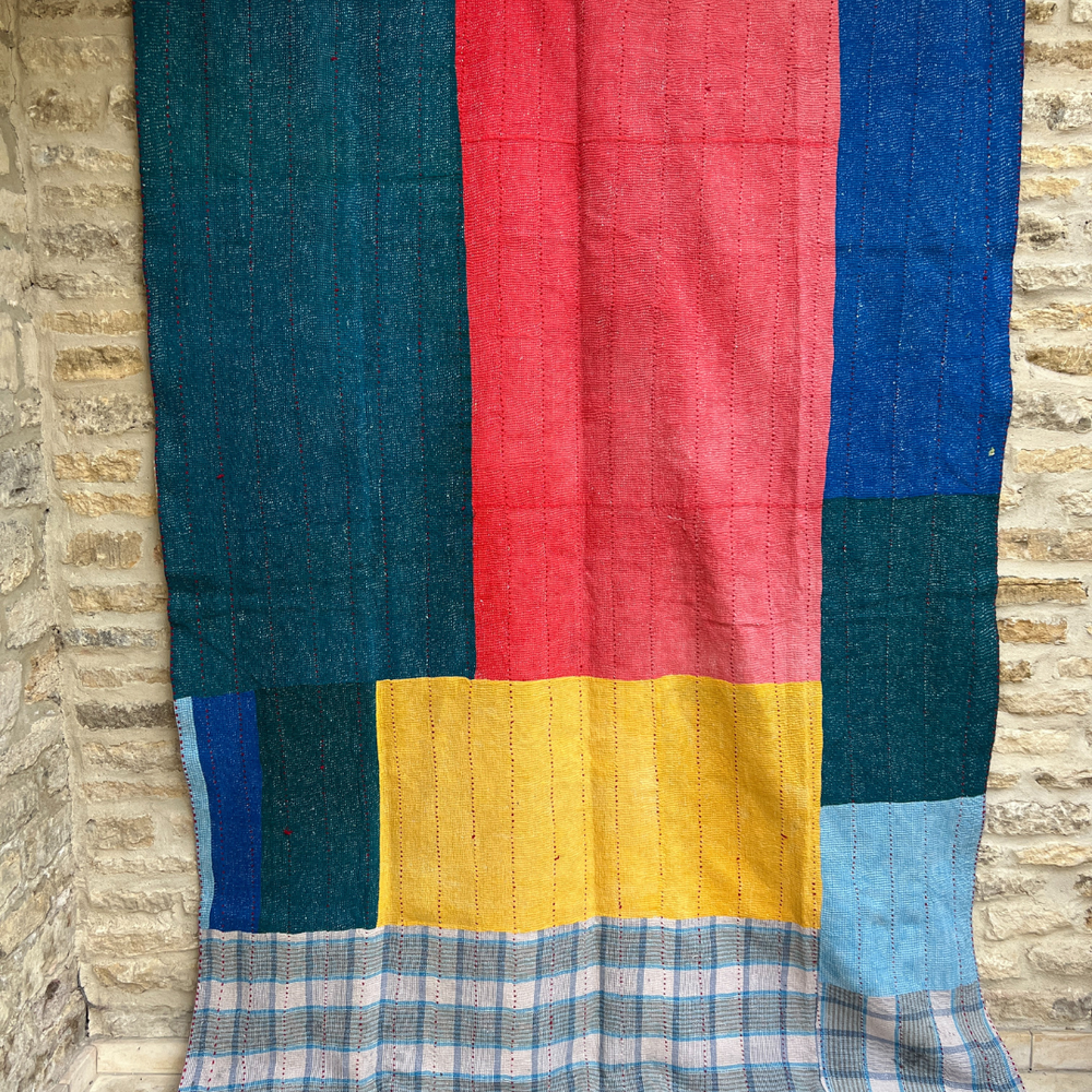 
                      
                        Heavyweight Kantha Quilt No. 009
                      
                    