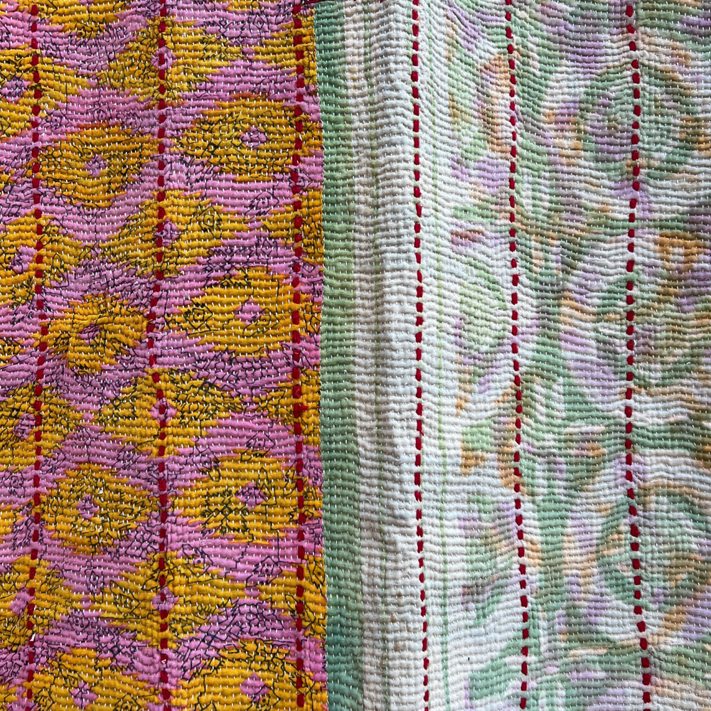 
                      
                        Heavyweight Kantha Quilt No. 009
                      
                    