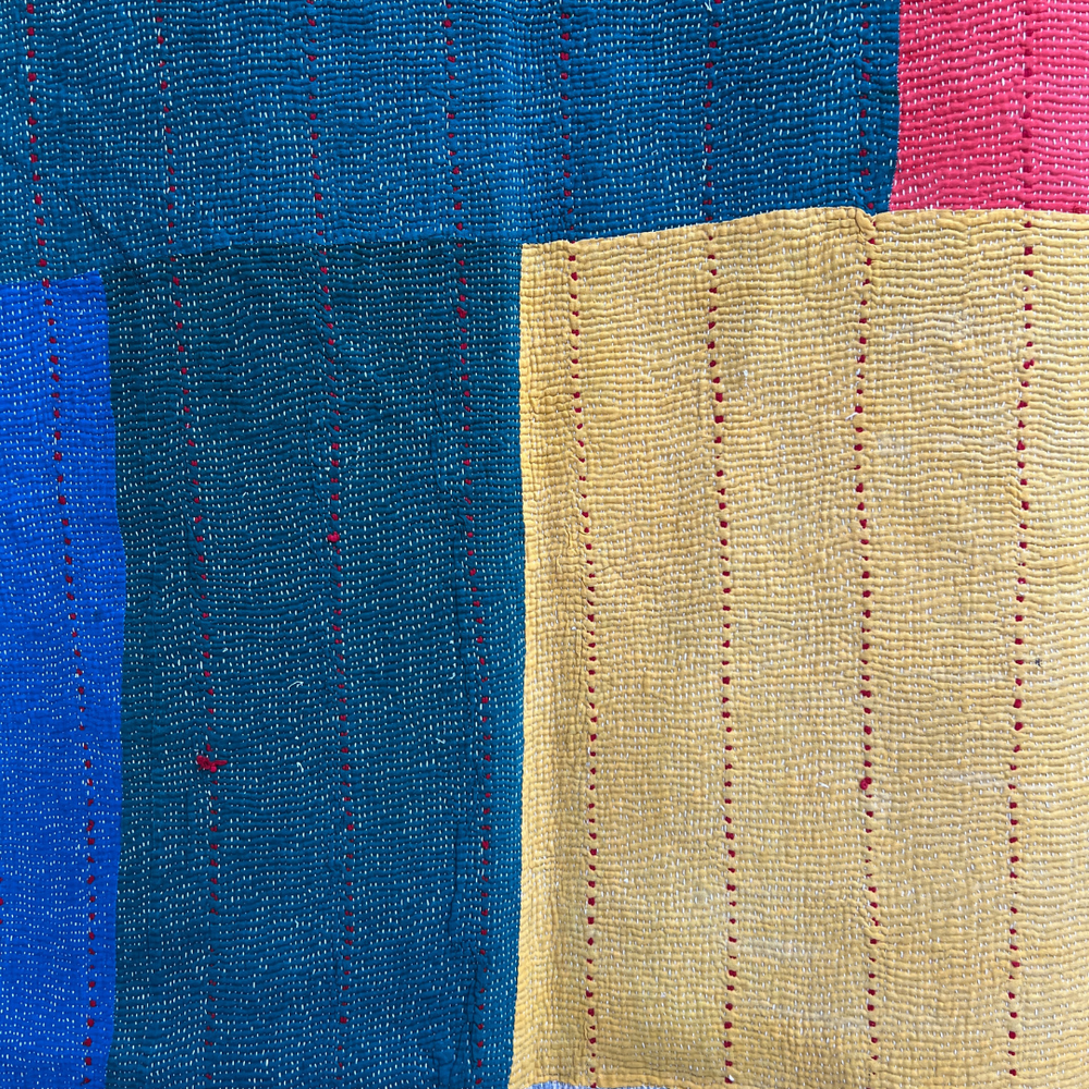 
                      
                        Heavyweight Kantha Quilt No. 009
                      
                    