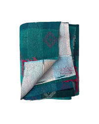Midweight Kantha Quilt No. 044