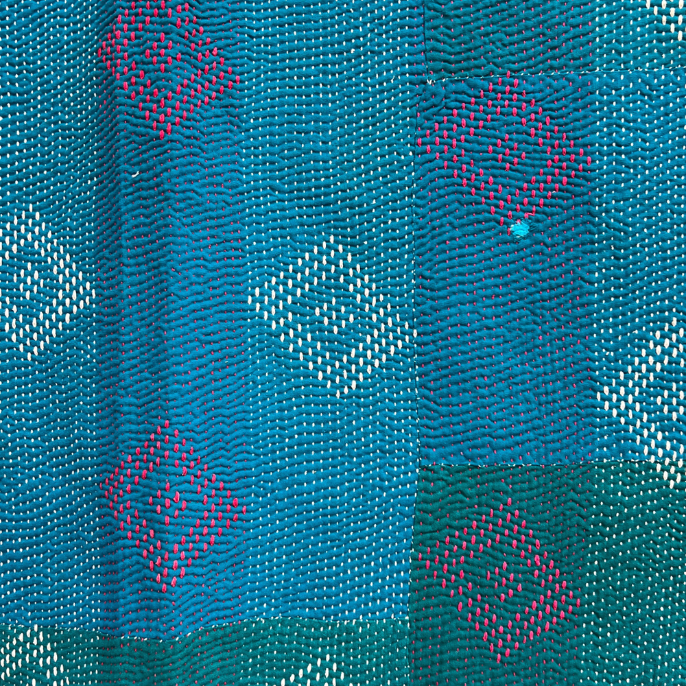 
                      
                        Midweight Kantha Quilt No. 044
                      
                    