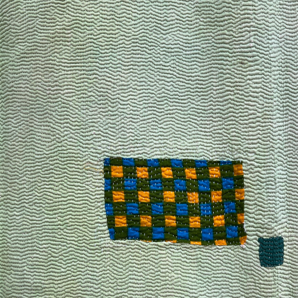 
                      
                        Midweight Kantha Quilt No. 047
                      
                    