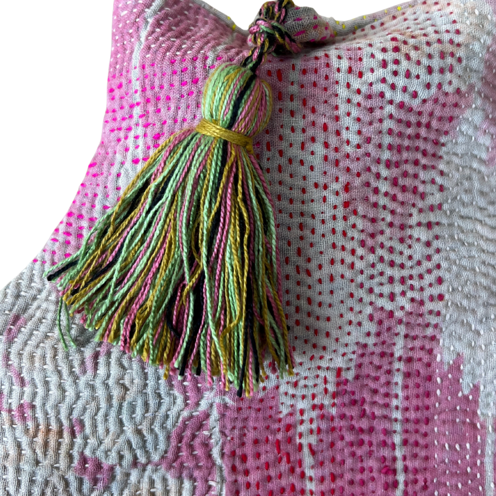 
                      
                        Kantha Tassel Hot Water Bottle
                      
                    