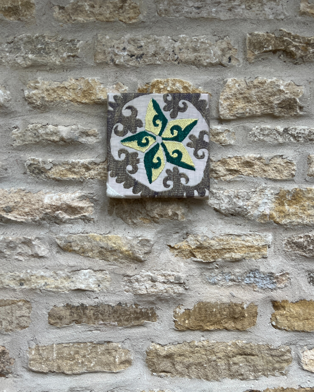 Mini Suzani Wall Art No. 09