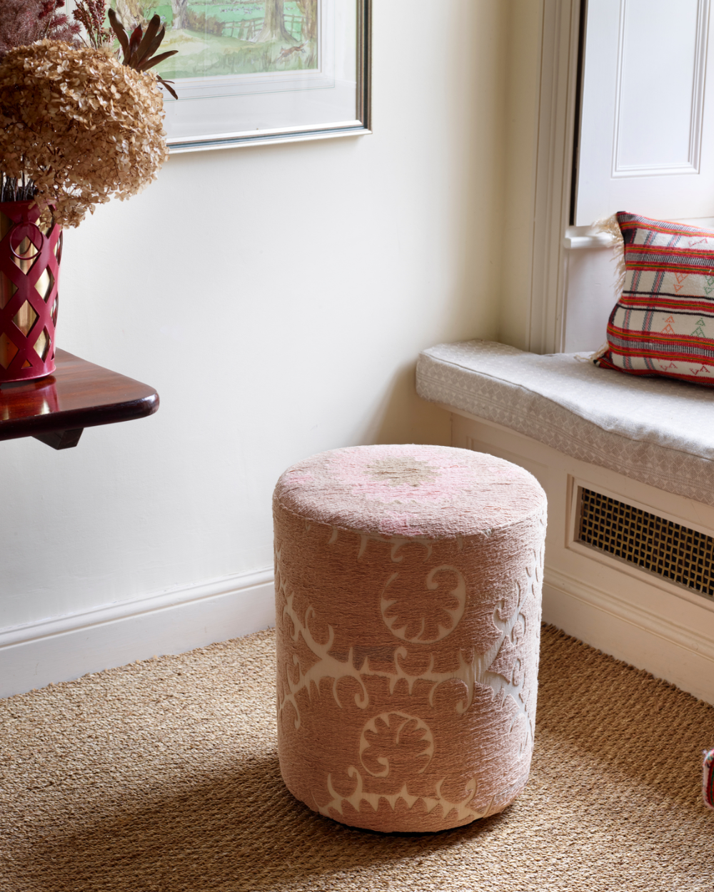 Suzani Stool