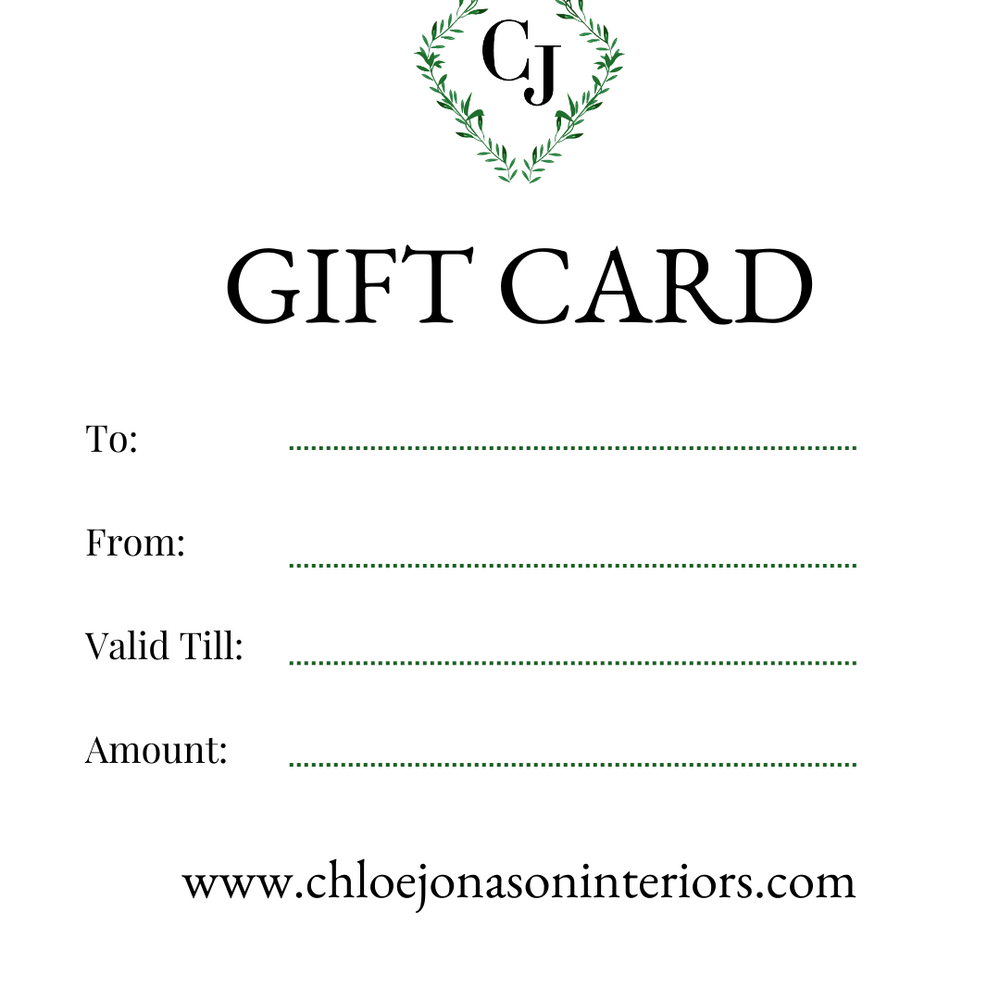 Chloe Jonason Gift Card